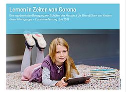Ausschnitt Titelbild Umfrage „Lernen in Zeiten von Corona“