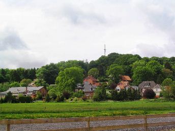 Blick auf Burg (Dithmarschen)